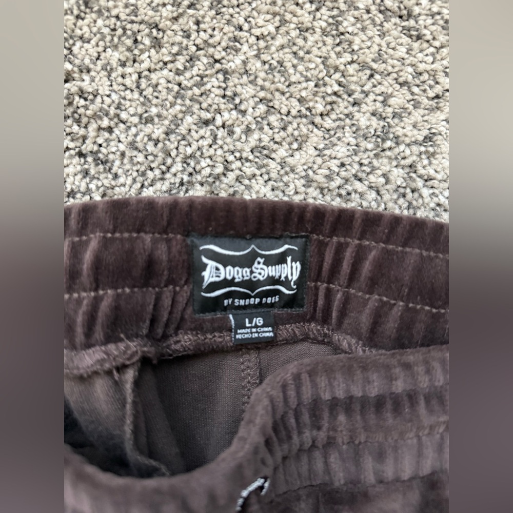 Dogg Supply Brown Sweatpants for Men